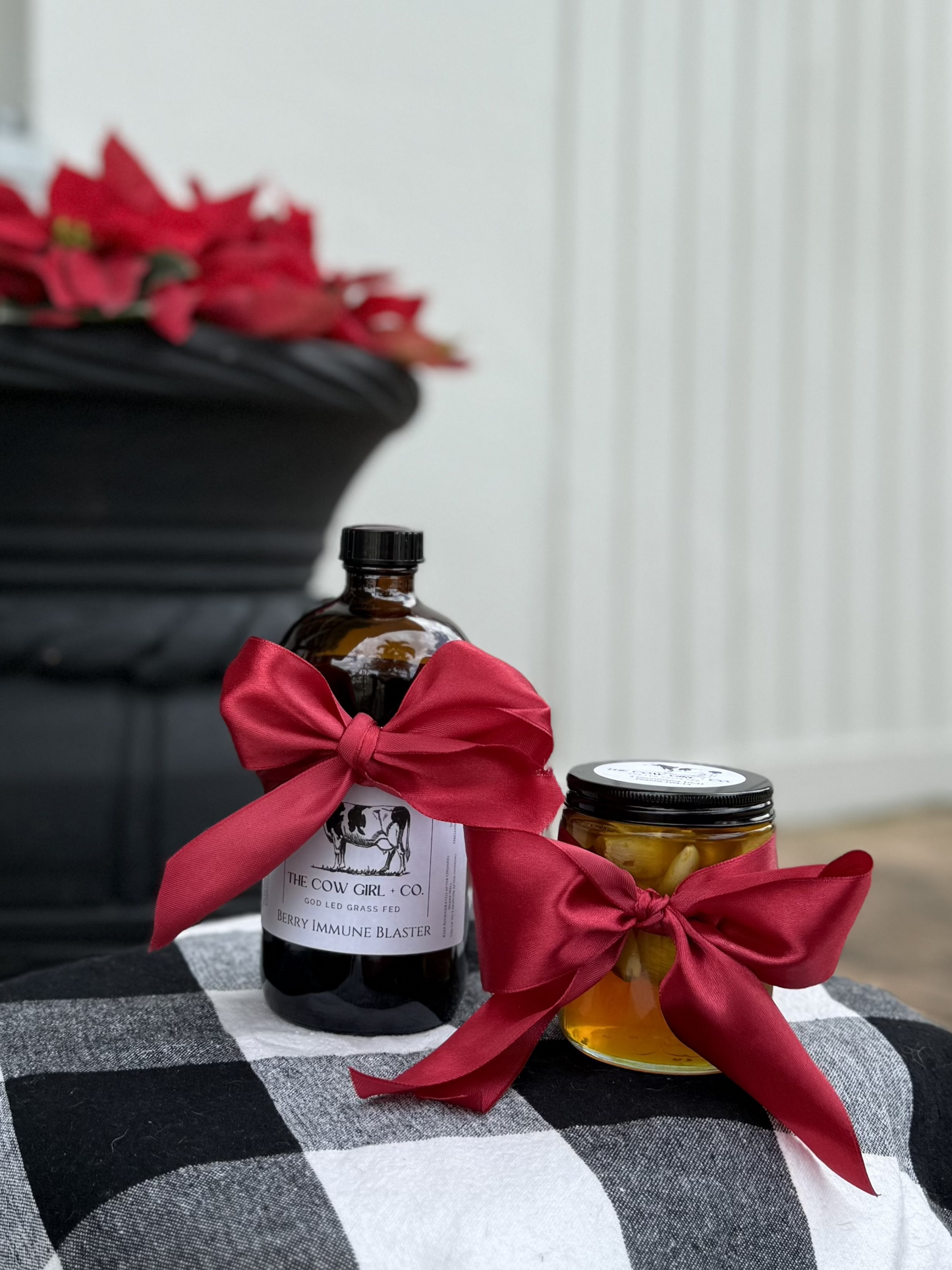 Immune Bundle - Ferment Garlic Honey + Elderberry